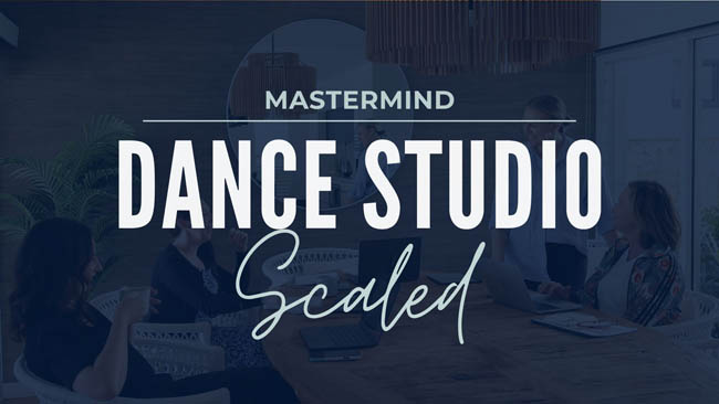 dance studio training program for studio owners