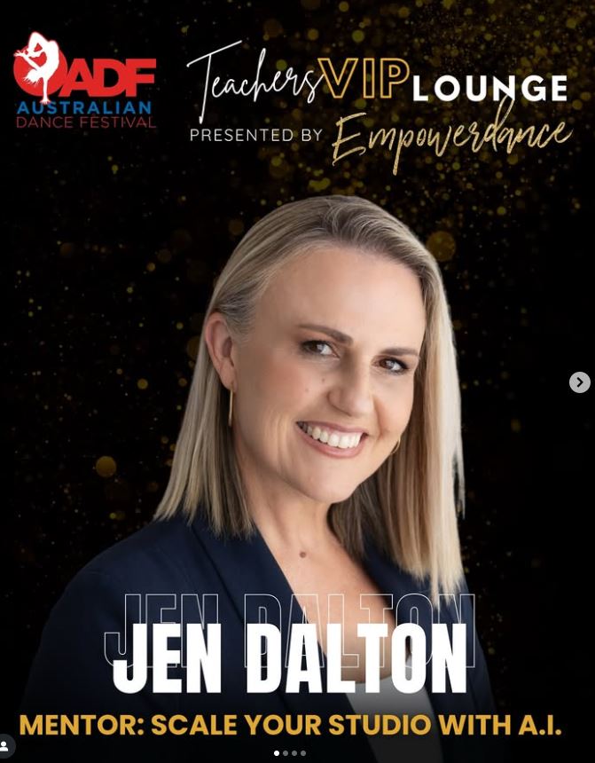 Jen Dalton at Australian Dance Festive key note speaker