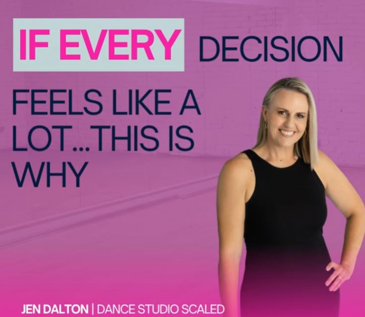 If every decision feels like a lot… this is why